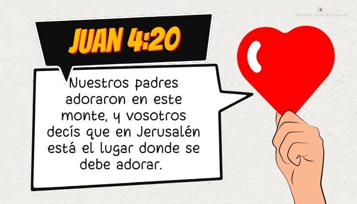 Juan 4:20